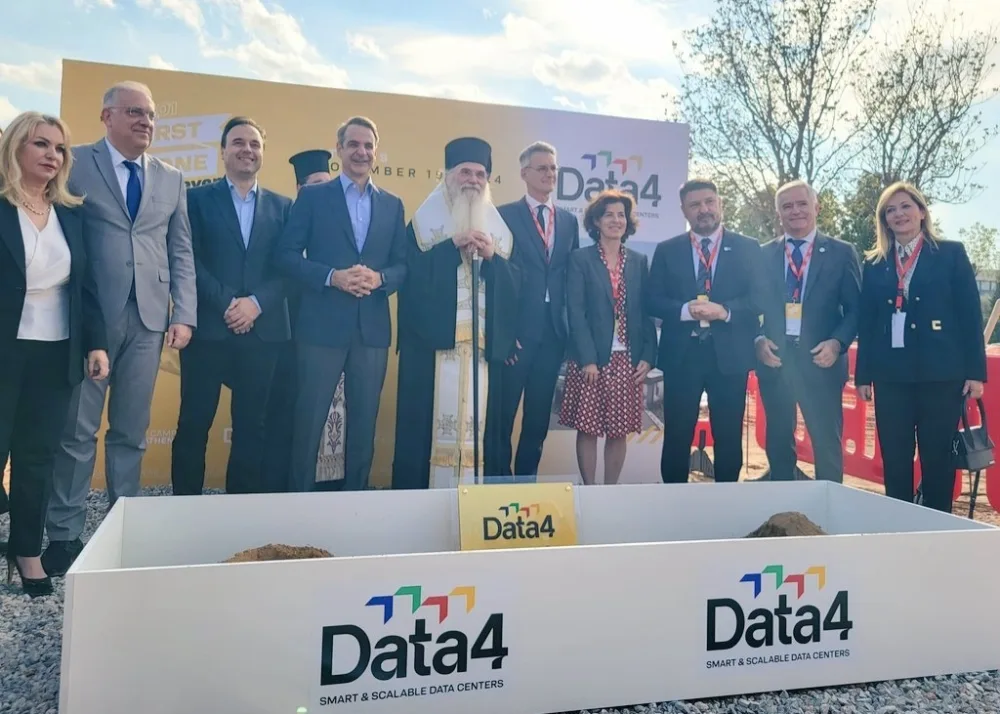 Data Centers: Ξεκινά η μεγάλη επένδυση 300 εκατ. ευρώ της γαλλικής DATA 4 στην Παιανία