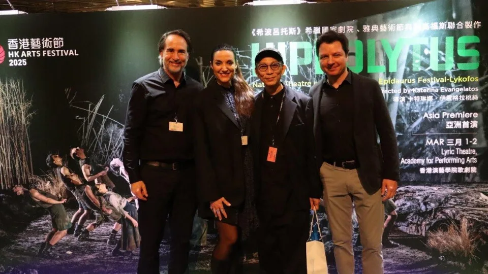 «Ιππόλυτος» στην Ασία: Εντυπωσιακή υποδοχή στο Hong Kong Arts Festival