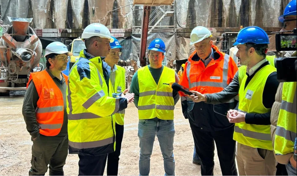 Αυτοψία σε σήραγγα της Γραμμής 4 του Μετρό: Διασφαλίζεται η ασφάλεια και η ορθότητα των εργασιών