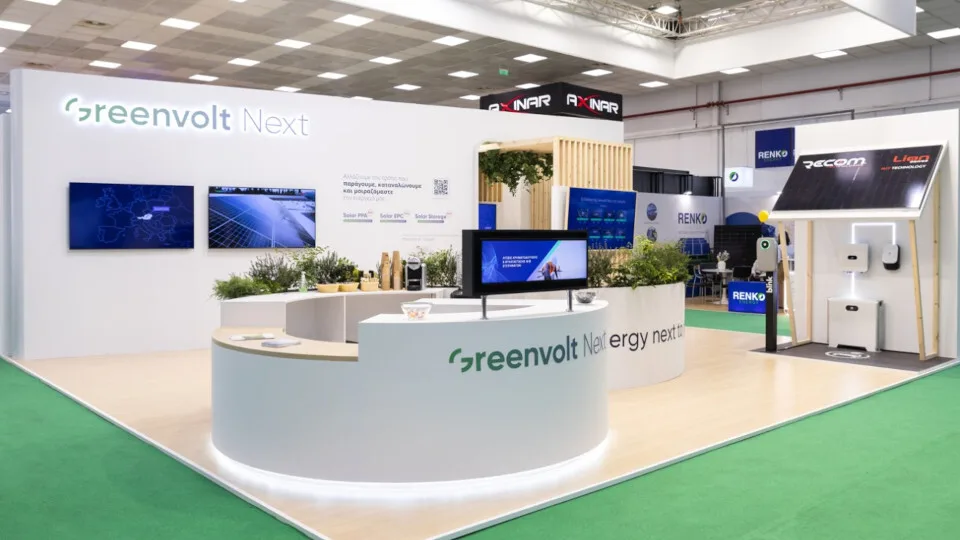 Greenvolt Next: Δυναμική η παρουσία της στη Renewable Energy Tech Expo
