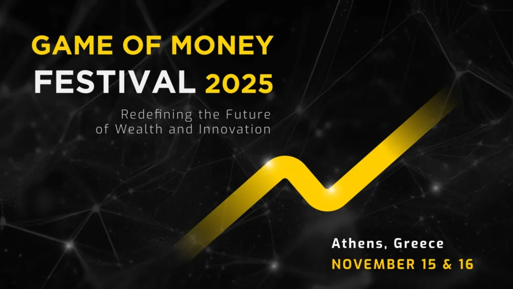 Game of Money Festival 2025: Ανανεωμένο ραντεβού με την καινοτομία στο Ωδείο Αθηνών, στις 15 και 16 Νοεμβρίου