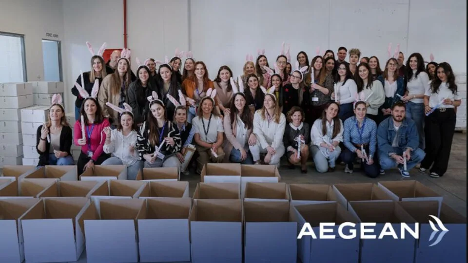 Η AEGEAN στηρίζει ευάλωτες ομάδες με πασχαλινές δράσεις αλληλεγγύης