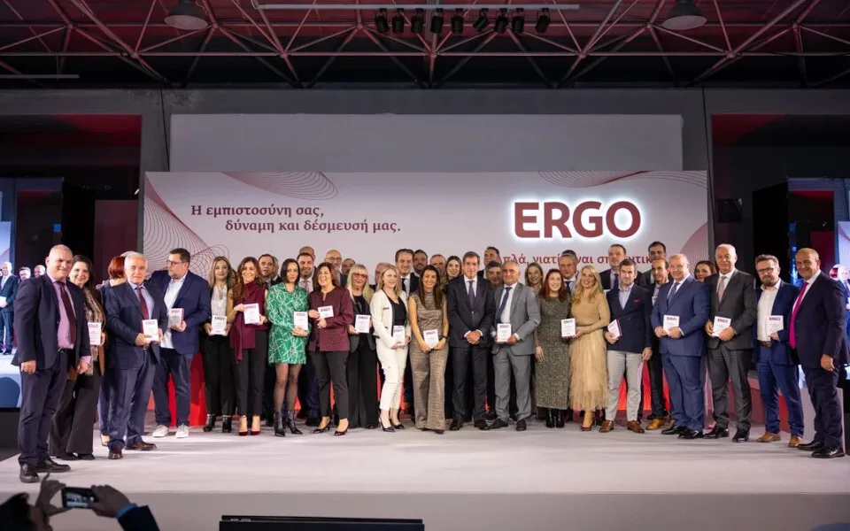Ετήσια εκδήλωση ERGO Ασφαλιστικής για τα Δίκτυα Ανεξάρτητων Συνεργατών και Μεσιτών: Βραβεύσεις & προοπτικές
