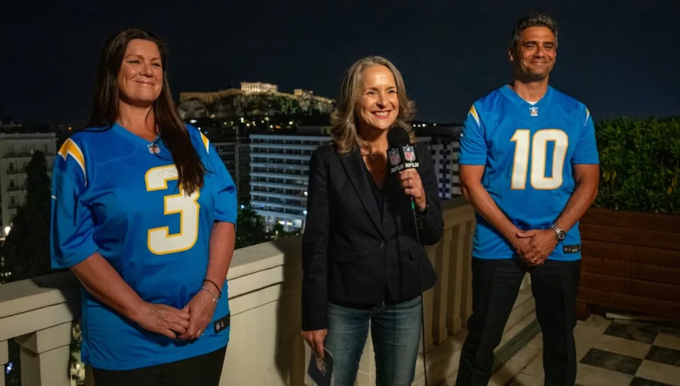 Οι Los Angeles Chargers φέρνουν το NFL στην Ελλάδα - Πρώτη φορά στην ιστορία