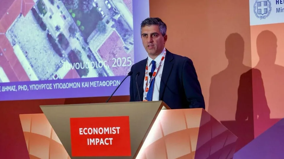 Χ. Δήμας: Παρουσίασε στο Economist τους βασικούς άξονες παρεμβάσεων του Υπ. Υποδομών & Μεταφορών