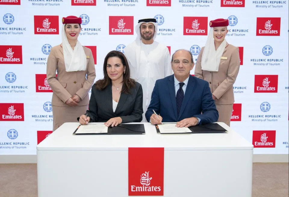 Νέο μνημόνιο συνεργασίας μεταξύ Emirates και Υπουργείου Τουρισμού