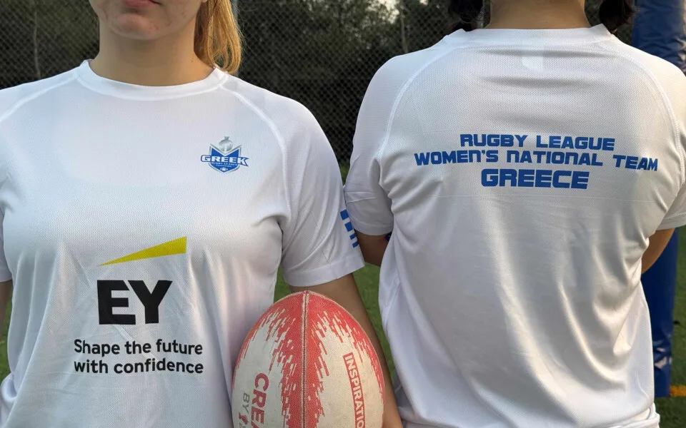 Στο πλευρό της Εθνικής Ομάδας Γυναικών Rugby League η EY Ελλάδος