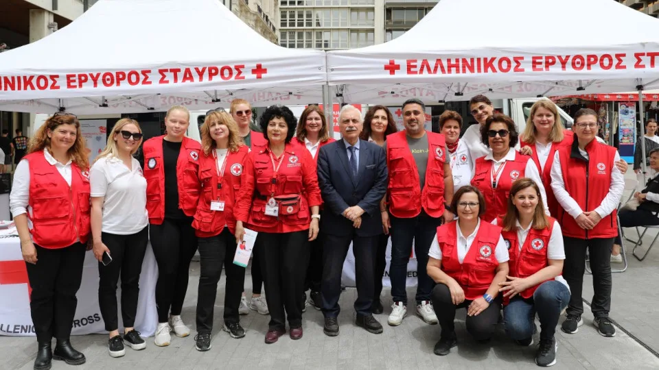 Ενημερωτική δράση του ΕΕΣ στο Σύνταγμα για την Παγκόσμια Ημέρα Υπέρτασης