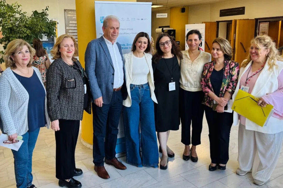 Η Ειρήνη Αγαπηδάκη στην εκδήλωση «Γνωριμία με τις Εργαλειοθήκες “Τροφή για Δράση”»