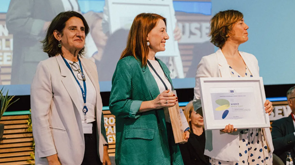 Η Δρ. Στέλλα Τσάνη βραβεύεται με το Ευρωπαϊκό βραβείο βιώσιμης ενέργειας 2025