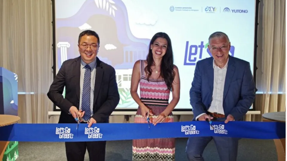 Επίσημα εγκαίνια της πρωτοβουλίας «Let’s Go Green» για βιώσιμη κινητικότητα στην Αθήνα από την YTONG