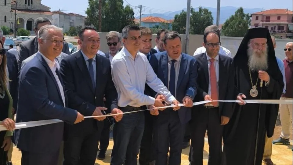 Εγκαίνια νέου Διθέσιου Νηπιαγωγείου στο Παράλιο Άστρος - Παρών στην τελετή ο Χρίστος Δήμας