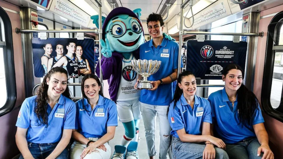 Το Μετρό και το Τραμ στα χρώματα του Ευρωμπάσκετ Γυναικών 2025