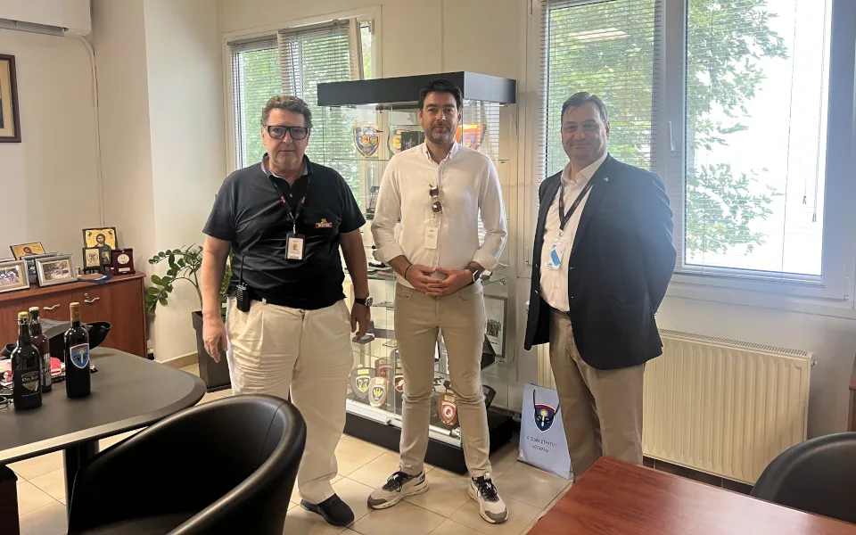 Ο δήμαρχος Ξάνθης στις εγκαταστάσεις της Ζυθοποιίας Μακεδονίας Θράκης Α.Ε.