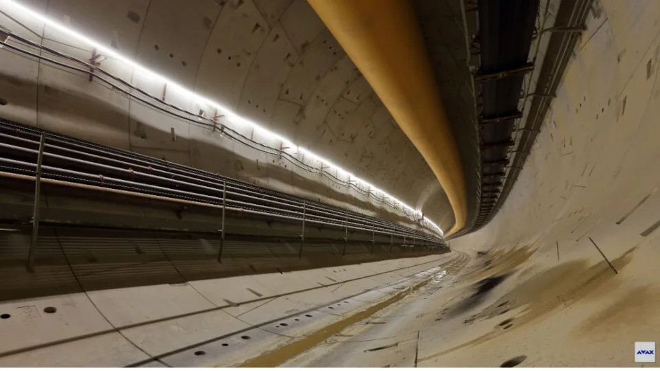 Όμιλος ΑΒΑΞ: Έτοιμη σήραγγα 1,4 χλμ. της Γραμμής 4 του Μετρό κάτω από το Γαλάτσι