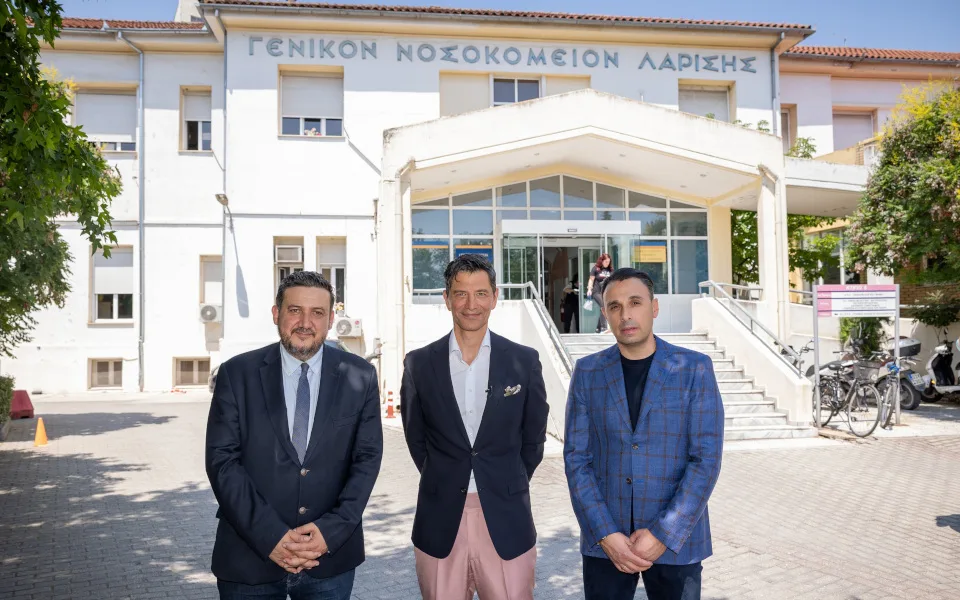 Η ΘΕΟΝΗ αναλαμβάνει το κόστος των εργασιών για την ανακαίνιση της Παιδιατρικής Κλινικής Λάρισας