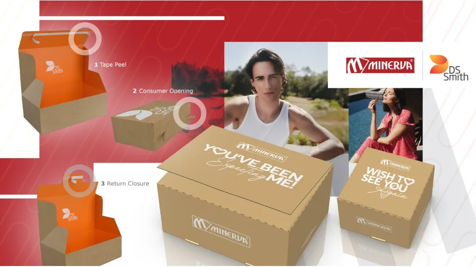 Η DS Smith & η Minerva συνεργάζονται για καινοτόμες, βιώσιμες συσκευασίες