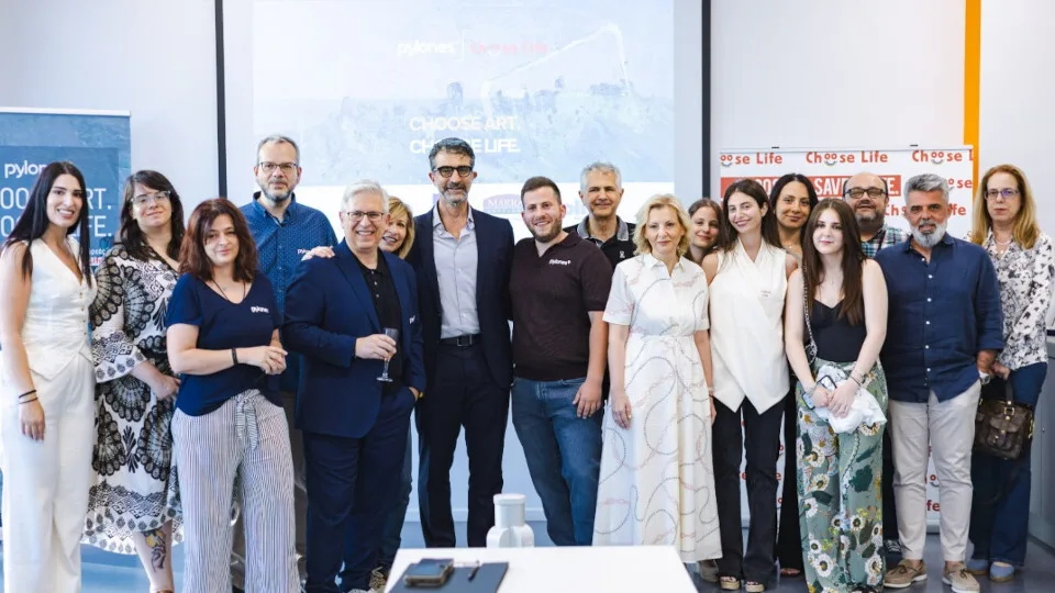 Η Pylones Hellas στηρίζει την Choose Life - Τέχνη και τεχνολογία ενώθηκαν στο event «Choose Art. Choose Life»