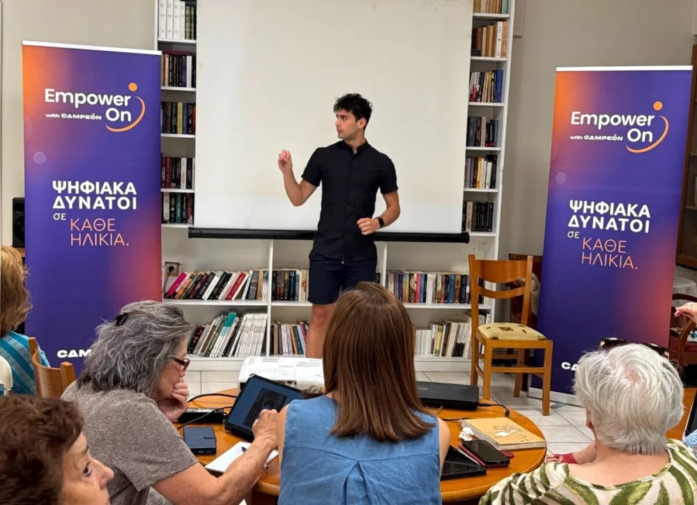 Η Campeón ενισχύει ψηφιακά την τρίτη ηλικία με το πρόγραμμα Empower On with Campeón