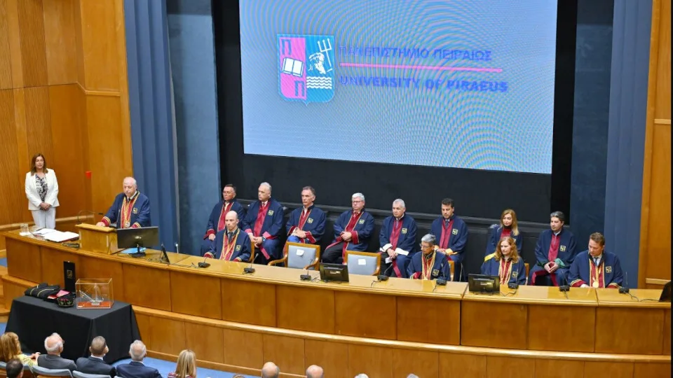 Επίτιμος Διδάκτορας του Πανεπιστημίου Πειραιώς ο Γεώργιος Ζαββός