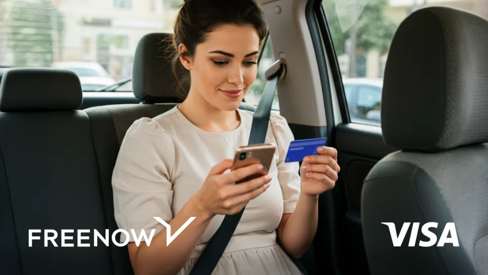 Συνεργασία FREENOW - Visa: Νέες υπηρεσίες και προνόμια για τους Έλληνες χρήστες