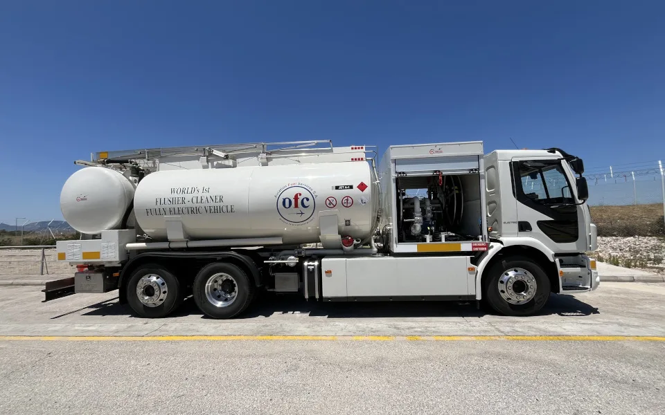 Παγκόσμια πρωτιά για τον ΔΑΑ με τη Volvo Trucks του Ομίλου Επιχειρήσεων Σαρακάκη