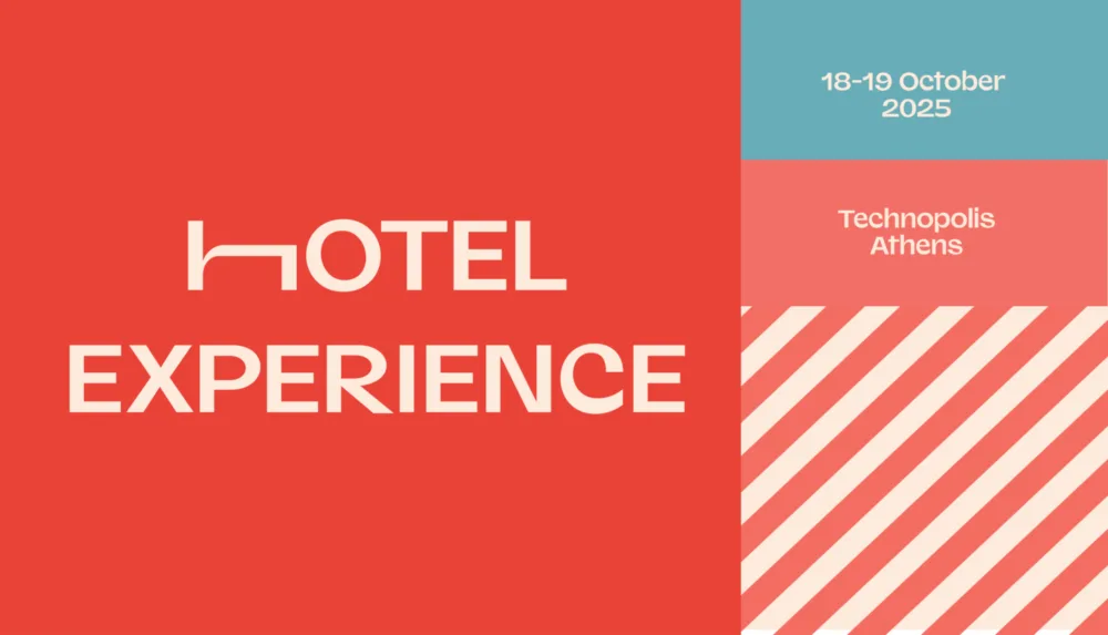 Το HOTEL EXPERIENCE έρχεται για 2η χρονιά στις 18 και 19 Οκτωβρίου, στην Τεχνόπολη Δήμου Αθηναίων