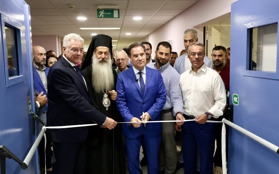 Ο υπουργός Υγείας έδωσε το παρών στα εγκαίνια των νέων ΤΕΠ στο Νοσοκομείο Λαμίας