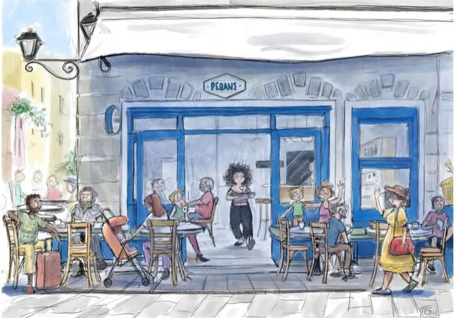 Μια λαχταριστή συνταγή για βάσκικο cheesecake από τη Ρεβάνς της Σύρου