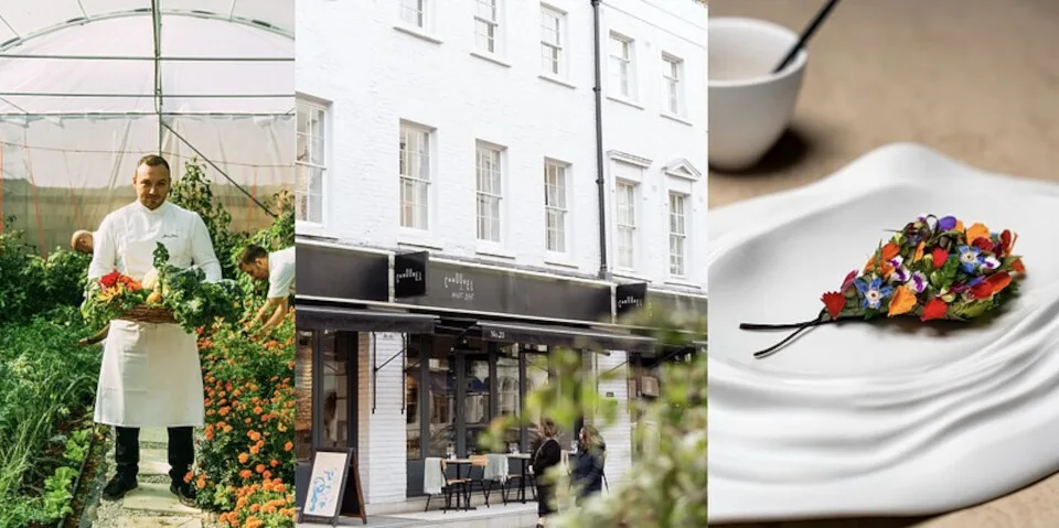 Ο Πέτρος Δήμας του βραβευμένου με αστέρι Michelin Makris Athens κάνει pop-up στο Carousel London