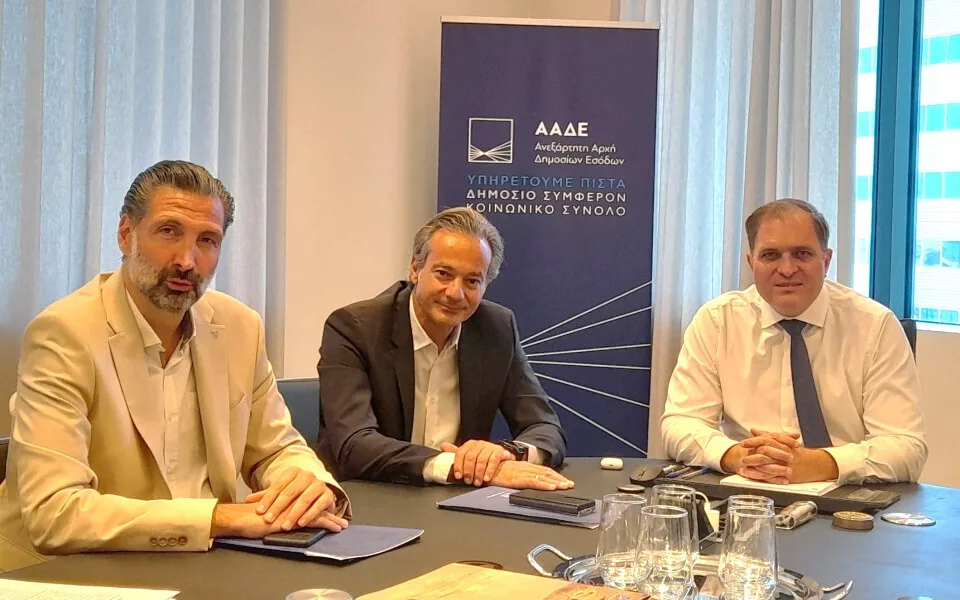 Σ. Καφούνης και Γ. Πιτσιλής σε συνάντηση - Στο επίκεντρο η λειτουργία των τελωνείων και οι τουριστικές εμπορικές επιχειρήσεις