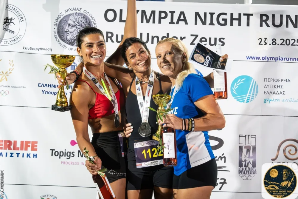 INTERLIFE: Μέγας Χορηγός του 1ου Olympia Night Run – Run Under Zeus 2025 στην Αρχαία Ολυμπία