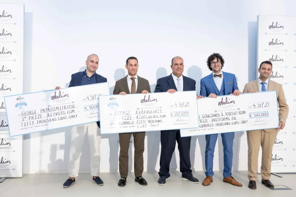 Stelios Philanthropic Foundation: Αυτές είναι οι νικήτριες εταιρείες που κερδίζουν συνολικά 300.000 ευρώ