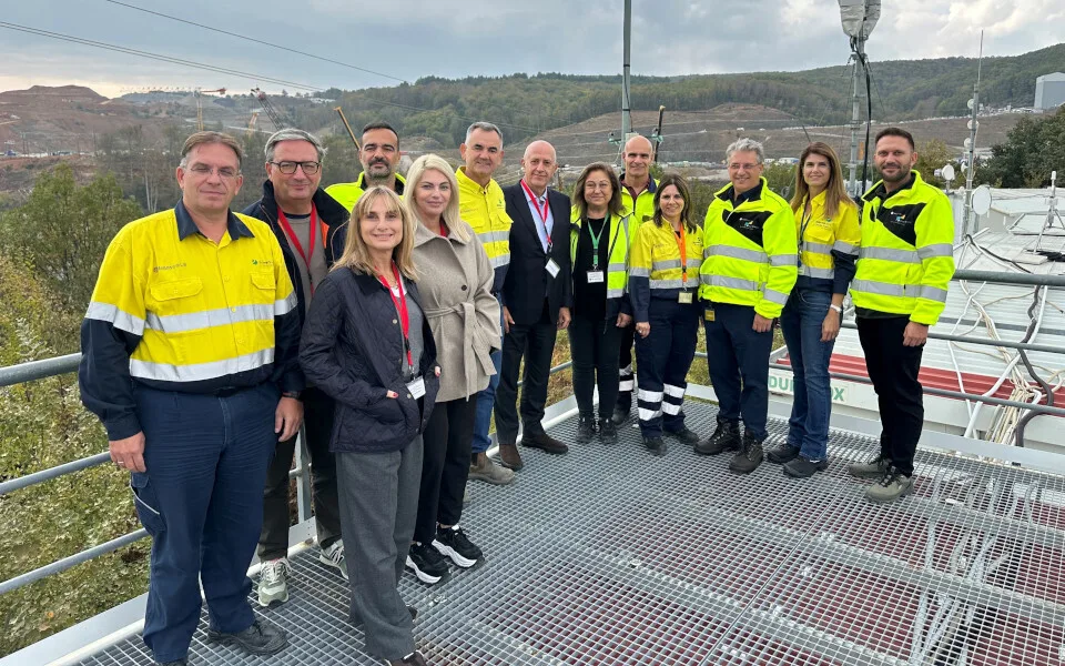 Ο πρόεδρος του ΣΕΒ στις Σκουριές Χαλκιδικής - Ενημερώθηκε για το υπό ανάπτυξη μεταλλευτικό έργο χαλκού και χρυσού