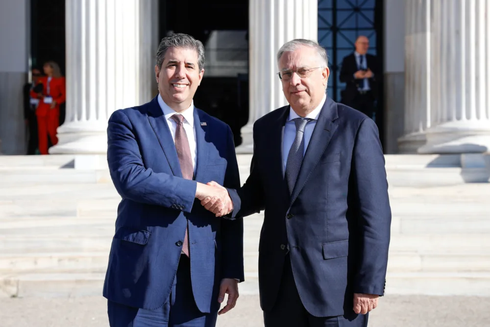 Τι συζήτησαν Τ. Θεοδωρικάκος και Αν. Υπ. Εξωτερικών των ΗΠΑ, Μάικλ Ρήγας