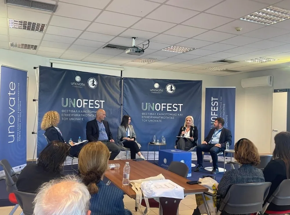 ΟΒΙ και Πανεπιστήμιο Δυτικής Αττικής στηρίζουν καινοτομία - επιχειρηματικότητα: Τι έγινε στο UNOFEST 2025