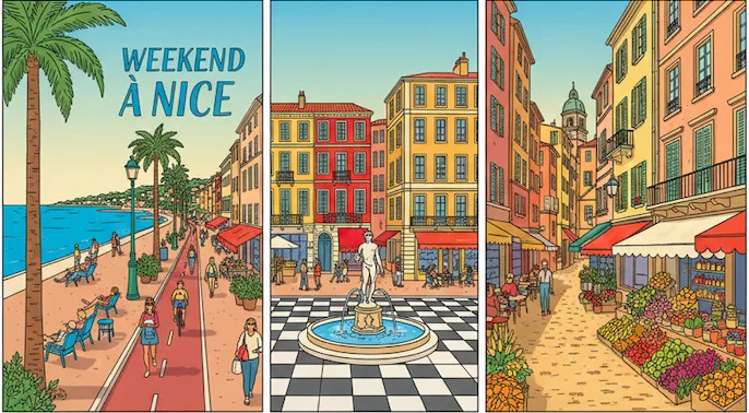 Σαββατοκύριακο στη Νίκαια της Νότιας Γαλλίας