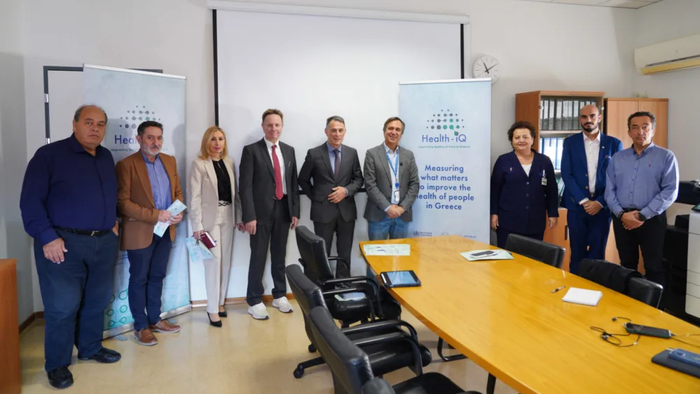 ΠΟΥ/Ευρώπης και Υπουργείο Υγείας: Ενημερωτικές συναντήσεις σε δομές υγείας για την πιλοτική εφαρμογή του Health-IQ