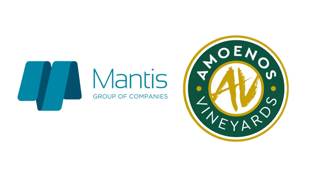 Ο Όμιλος Mantis και το οινοποιείο Amoenos Vineyards συνεργάζονται με επίκεντρο τη βιωσιμότητα