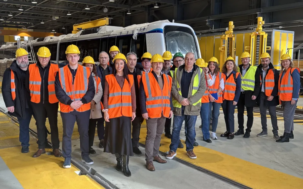 Η Επιτροπή Αστικής Ευθύνης και Επαγγελματικών Ευθυνών της ΕΑΕΕ επισκέφτηκε το έργο του Μετρό Θεσσαλονίκης