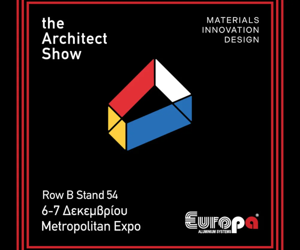 Η Europa Profil Αλουμίνιο θα δώσει δυναμικό παρών στο φετινό the Architect Show