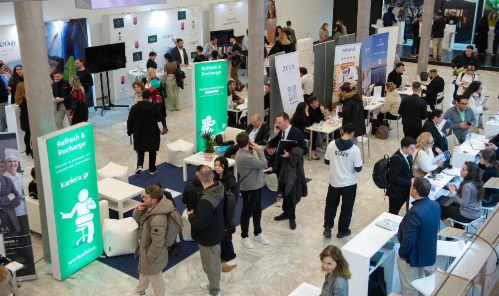 Ημέρες Καριέρας Τουρισμού Αθήνας: Συμμετείχαν περισσότεροι από 1.100 υποψήφιοι και εκπρόσωποι συνολικά 65 εταιρειών