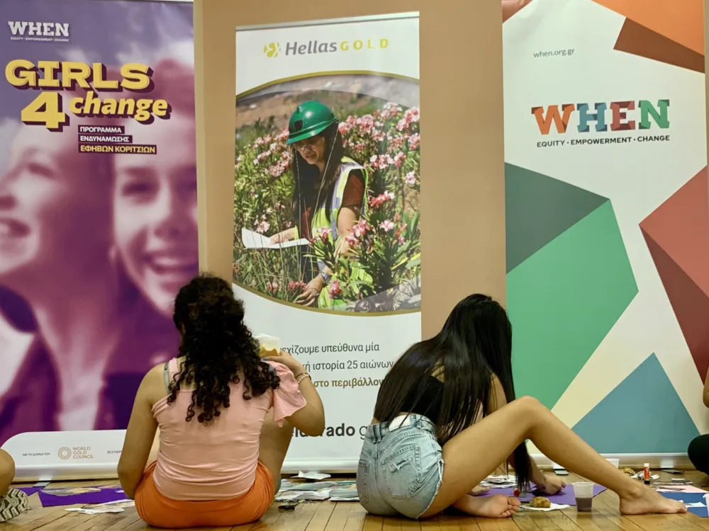 Ελληνικός Χρυσός και WHEN: Ολοκληρώθηκαν επιτυχώς τα προγράμματα «Women 4 Change» και «Girls 4 Change»