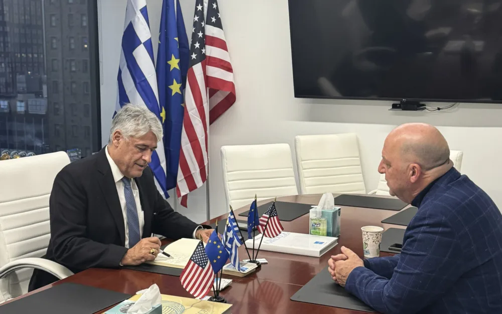 Ο Γενικός Γραμματέας του ΕΟΤ στη Νέα Υόρκη για μια σειρά στοχευμένων συναντήσεων και δράσεων