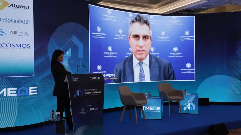 Δήμας από 2ο Διεθνές Συνέδριο ΤΜΕΔΕ: «Είναι απαραίτητο ένα νέο μοντέλο σχεδιασμού στις κατασκευές»