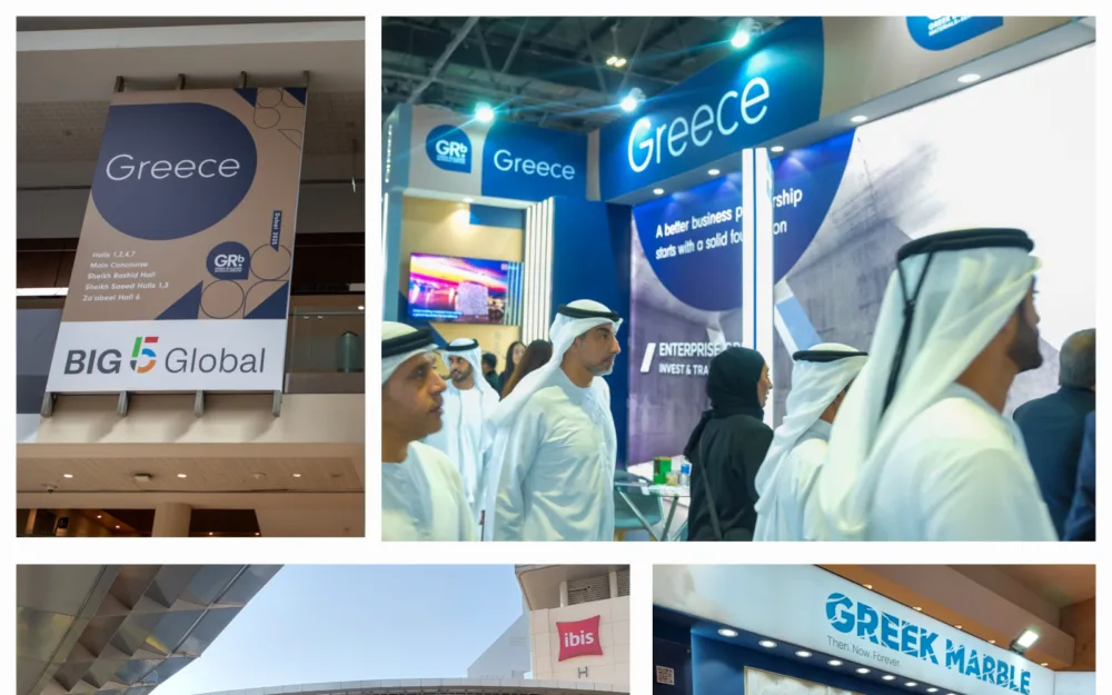 Με τη μεγαλύτερη και πιο αναβαθμισμένη συμμετοχή της έδωσε το παρών η Ελλάδα στη διεθνή έκθεση Big 5 Global 2025