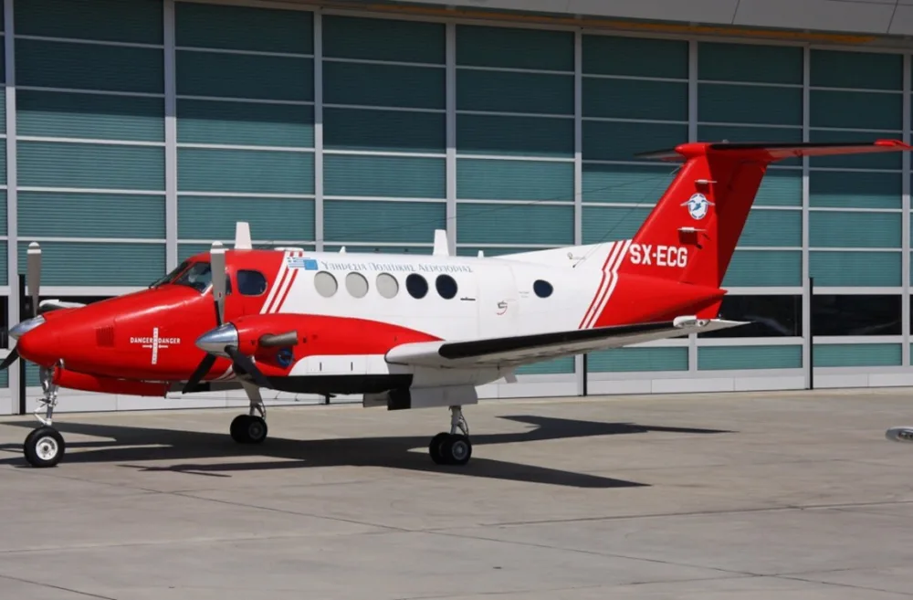 Η ΥΠΑ παραχώρησε το παροπλισμένο αεροσκάφος τύπου Beechcraft 200 King Air στην Ο.Α για εκπαίδευση των μαθητευομένων μηχανικών αεροσκαφών