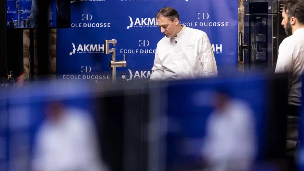 H Ανώτερη Σχολή ΑΚΜΗ και η École Ducasse διοργανώνουν δύο masterclasses γαστρονομίας σε Αθήνα και Θεσσαλονίκη