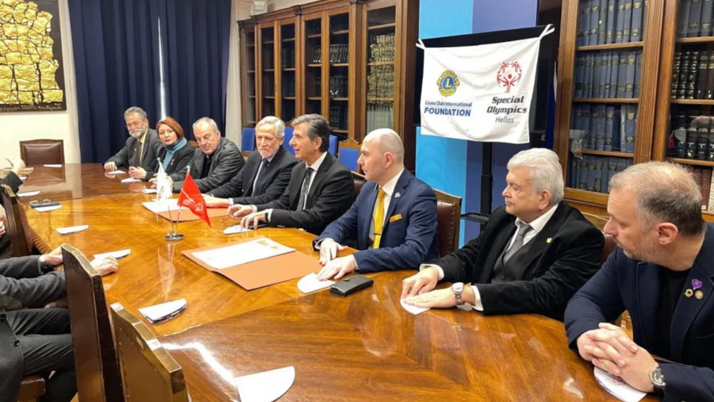 ΥΜΑΘ: Υπογραφή Μνημονίου Συνεργασίας Special Olympics Hellas και Λεσχών Lions Β. Ελλάδος