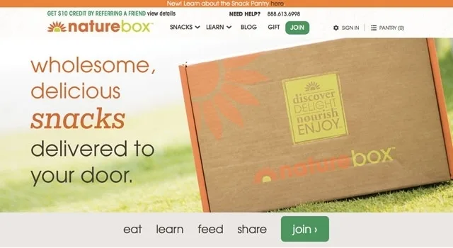 NatureBox: Τα σνακ που βρήκαν τη «συνδρομή» τόσο των καταναλωτών όσο και των επενδυτών!
